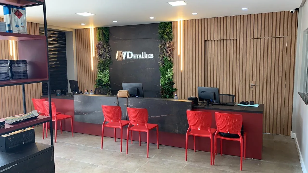 Recepção da Detalhes Distribuidora